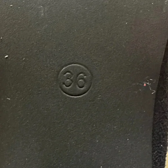 Vero Moda Black Over The Knee Boots Block Heel Stretch Thigh High Boots Women - Picture 9 of 9